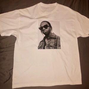 Pop Smoke T-shirt graphic tee oversized rapper